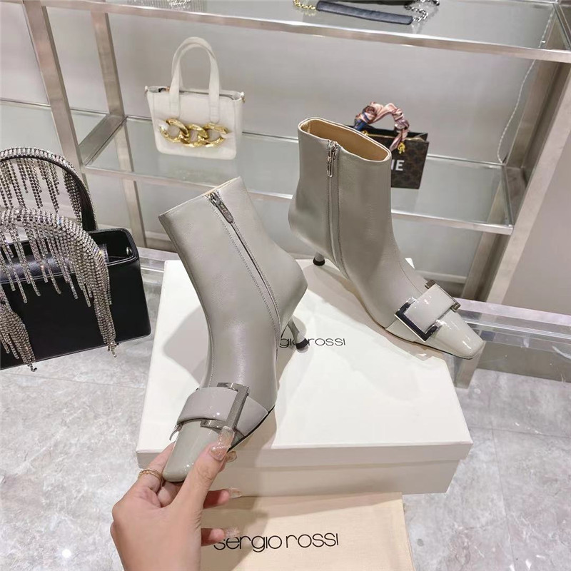 sergio rossi high heel boots - Image 6