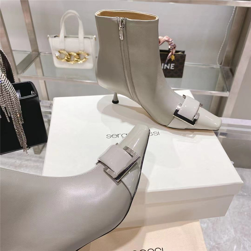 sergio rossi high heel boots - Image 9