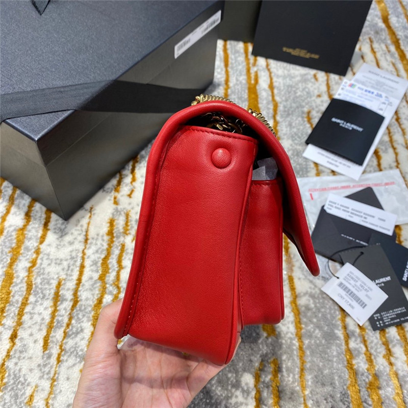 ysl niki lambskin red - Image 3