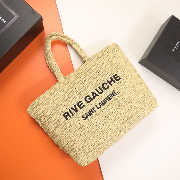YSL Yves Saint Laurent ???? ?????? ???? ??? raffia crochet