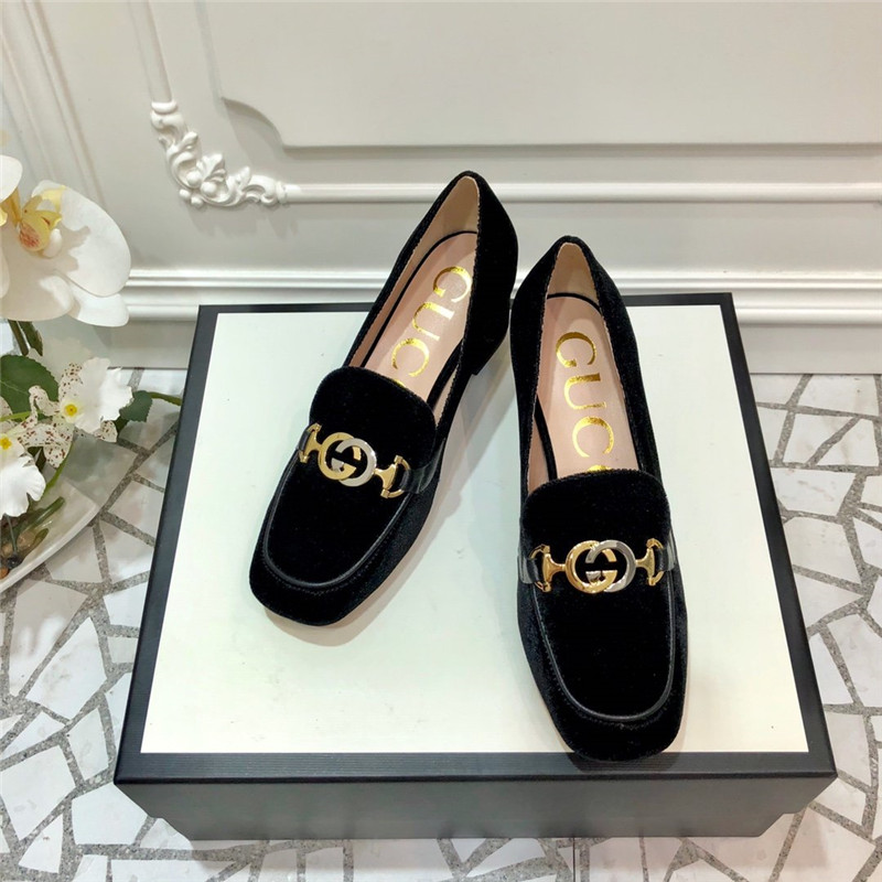 gucci Block heel sandals replica shoes - Image 4