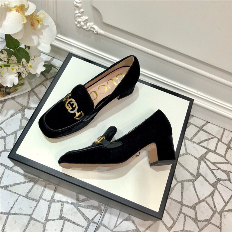 gucci Block heel sandals replica shoes - Image 8