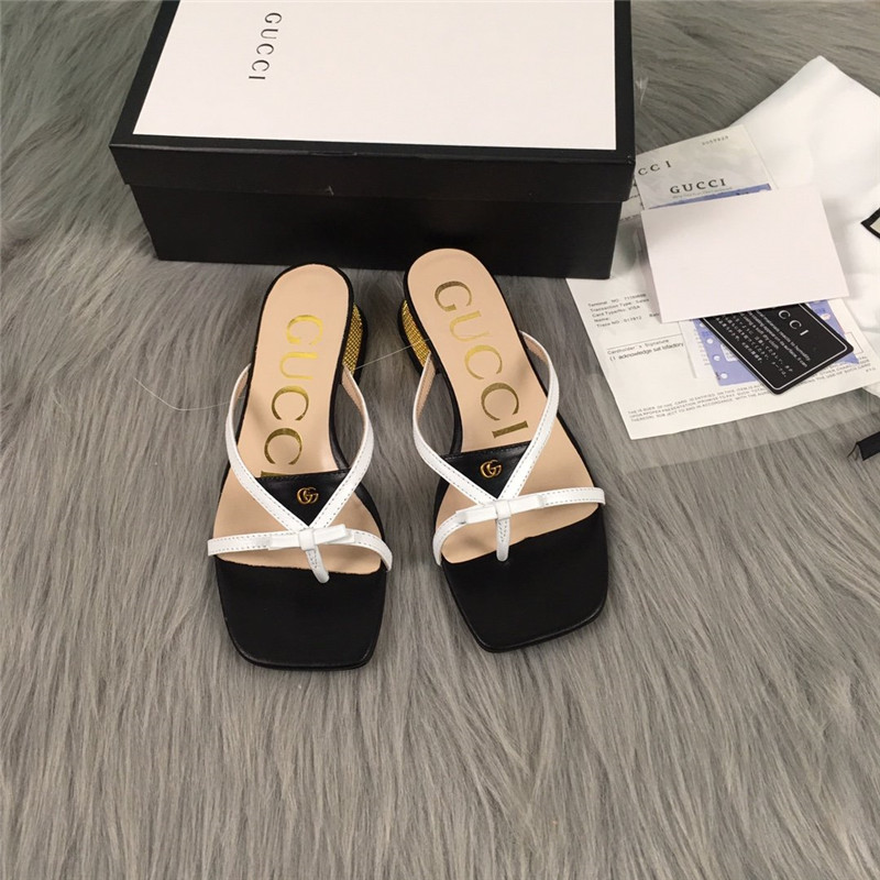 gucci summer flip flops sandals - Image 4