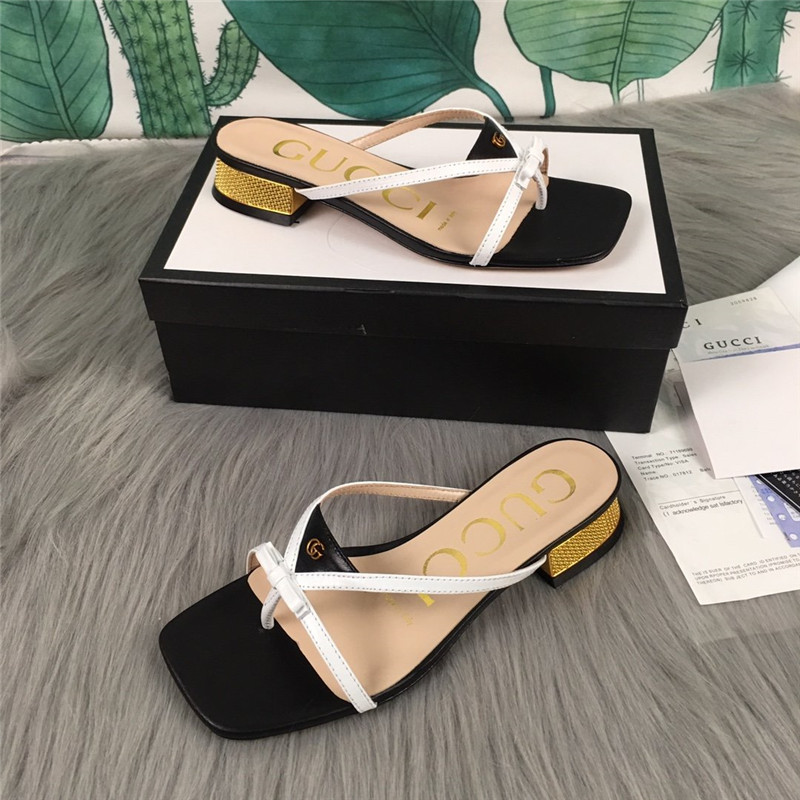 gucci summer flip flops sandals - Image 6