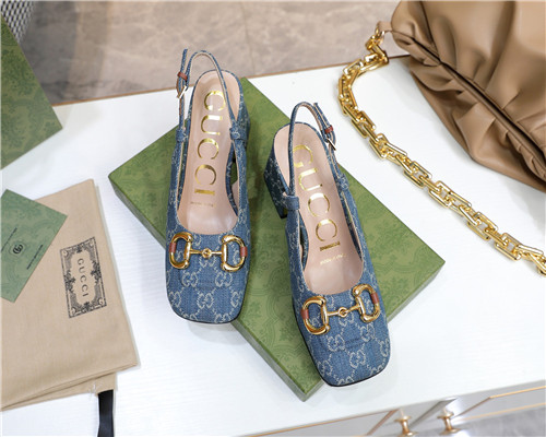 gucci denim sandals - Image 4