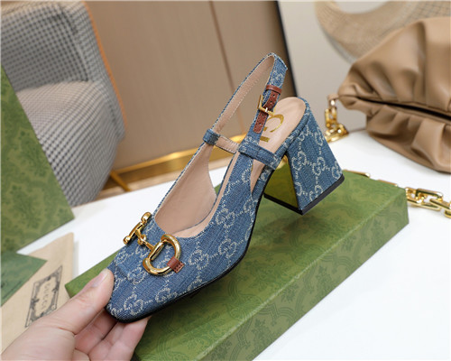 gucci denim sandals - Image 5