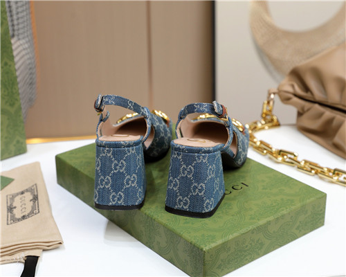 gucci denim sandals - Image 6