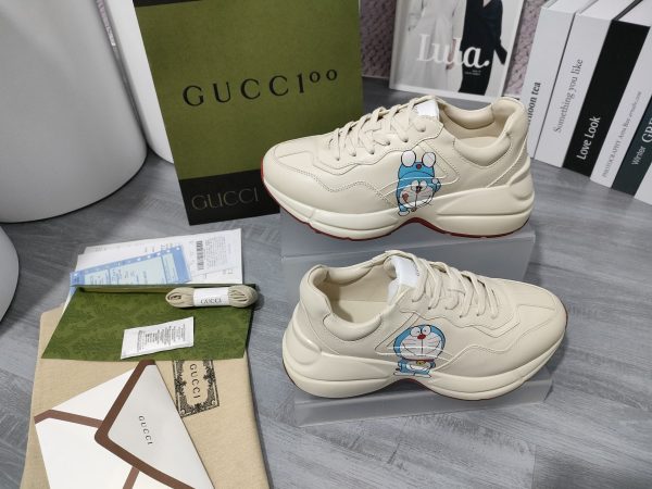 High version of Gucci dad shoes for couple z