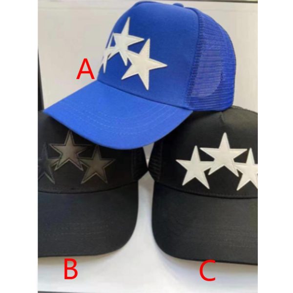 Amiri 3 Star Trucker Hat