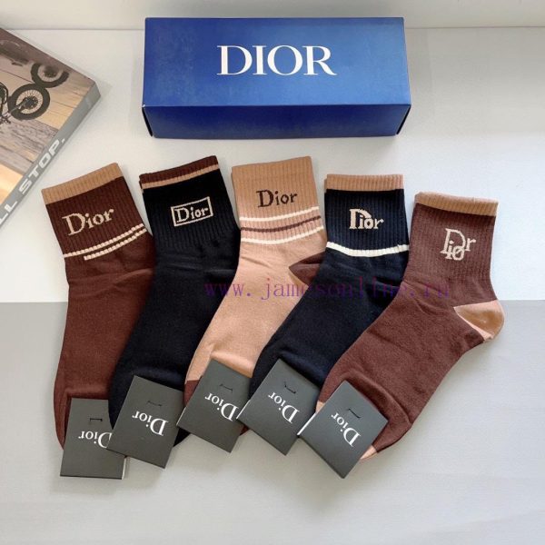 Comes with a box of 5 pairs of Dior super popular small items, made of pure cotton fabric, ahxlt6bvt