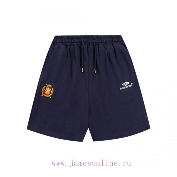 Balencia/Coca Cola Embroidered Short SleevesBALENCLIAGA 2024 early spring new classic cola 03w7gi07