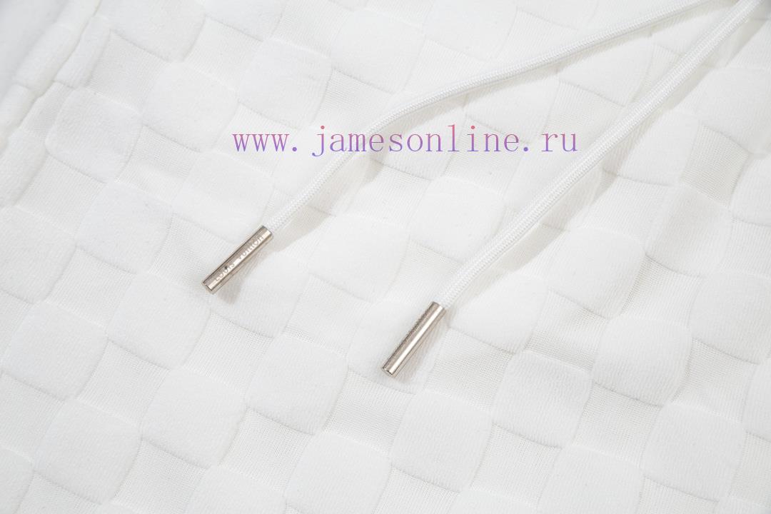 ️ Louis Vuitton/Louis Vuitton plaid jacquard towel pants2023SS new knitted shorts, customi zozcslzh - Image 4