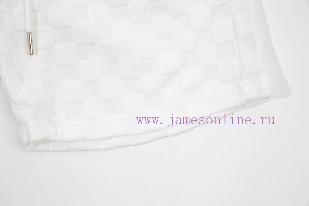 ️ Louis Vuitton/Louis Vuitton plaid jacquard towel pants2023SS new knitted shorts, customi zozcslzh - Image 5