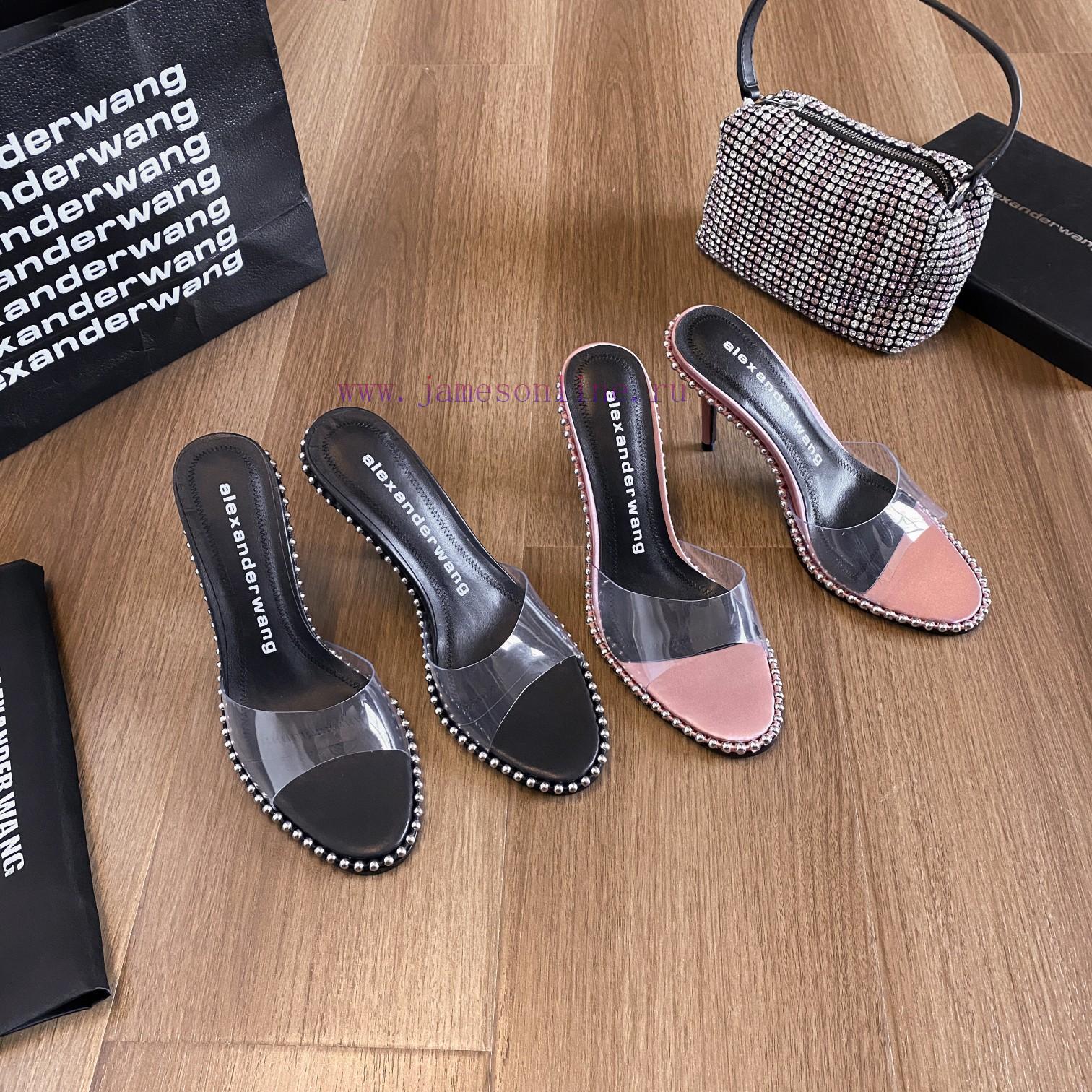 Alexander Wang Alexander King's high-quality original material high-heeled sandals Original qny7ccv0