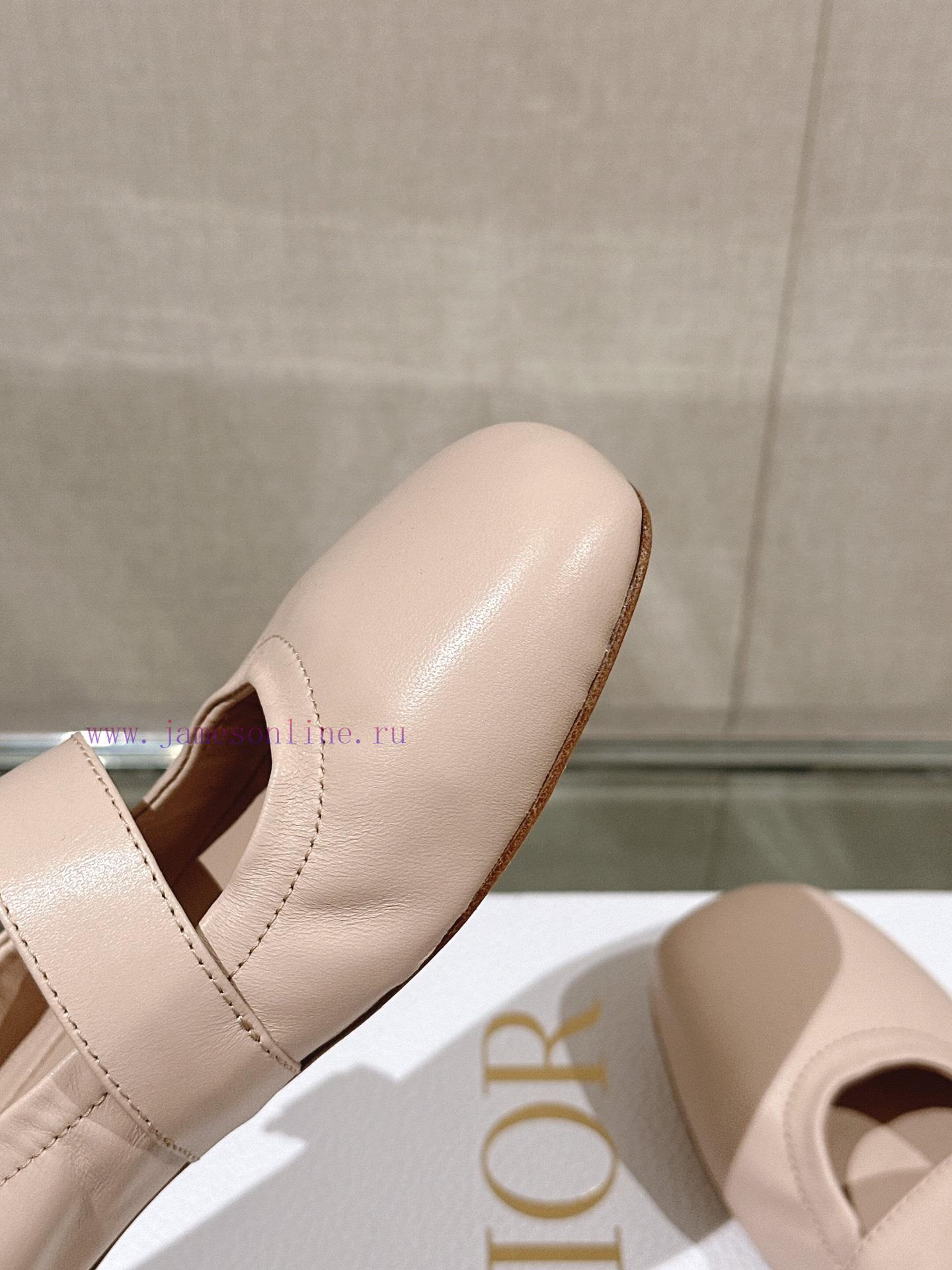 -24Ss New Dior Ballet Flat Single Shoes Grandma ShoesThis ballet shoe is a masterpiece of Dii6nwmxqn - Image 7