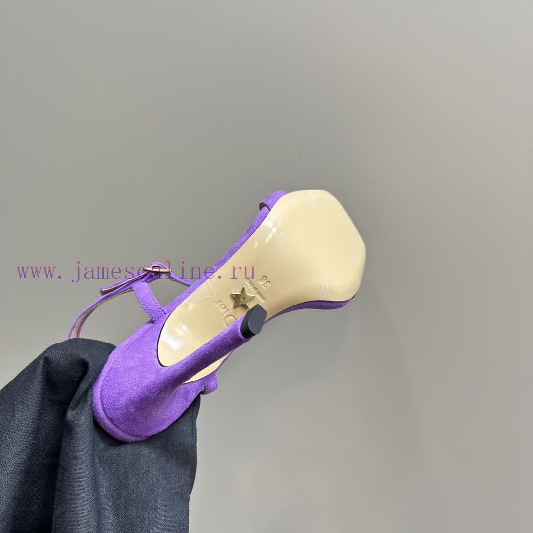 Dior/Dior 24S Spring/Summer New Product Pearl Strap High Heel SandalsThe fabric is imported al9b2axr - Image 10