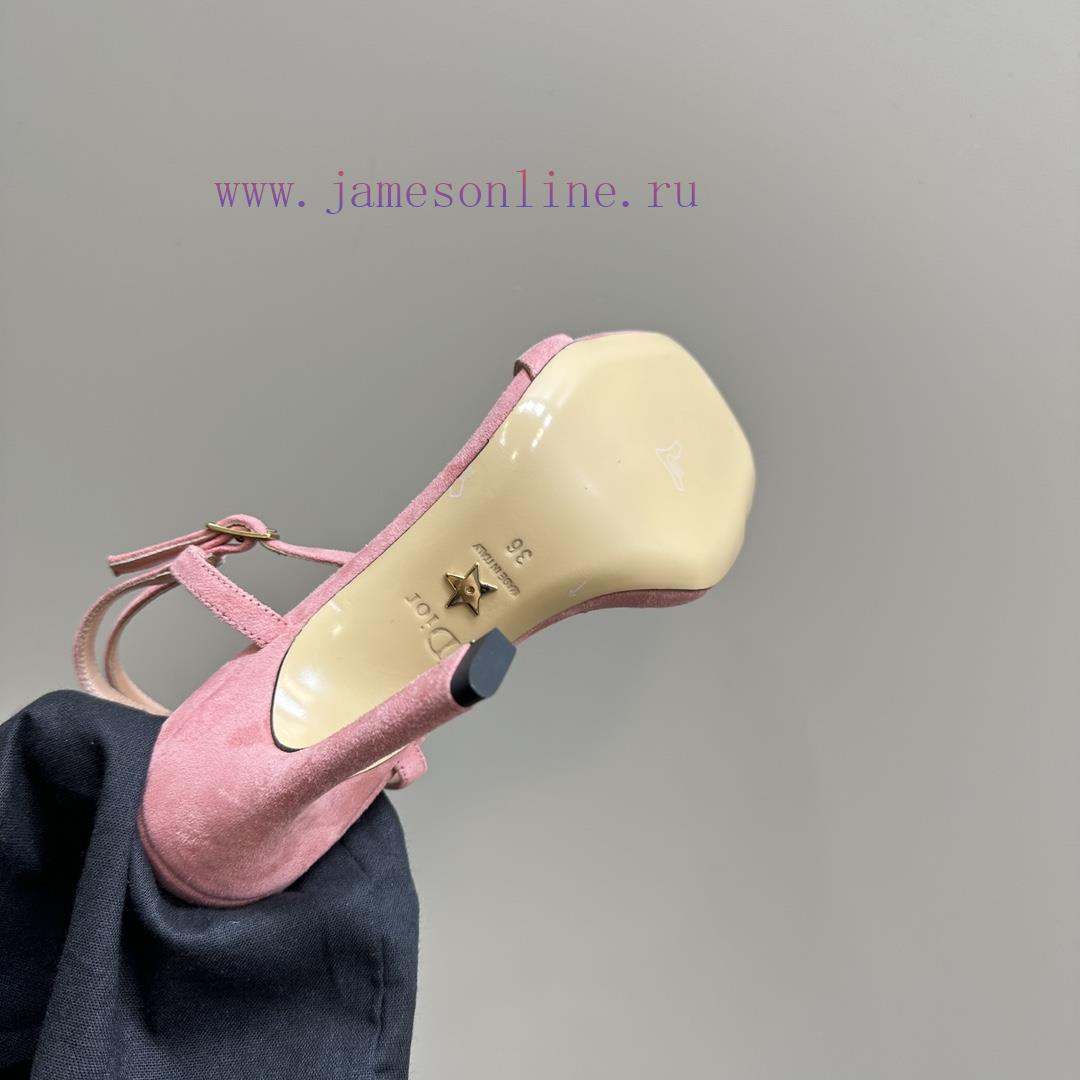 Dior/Dior 24S Spring/Summer New Product Pearl Strap High Heel SandalsThe fabric is imported u0aymoct - Image 10