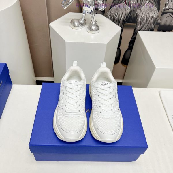 Top tier?????????????????????????????ҳRound toe thick soled casual shoesSiti Weiman SW Traineeyqmbbo