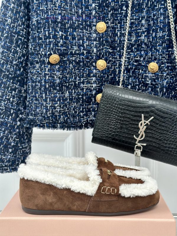 MiuMiu/Miu Classic Fashion Style Coin Fury Shoes Le Fu ShoesRecently, the highly popular golfnj6ws6h