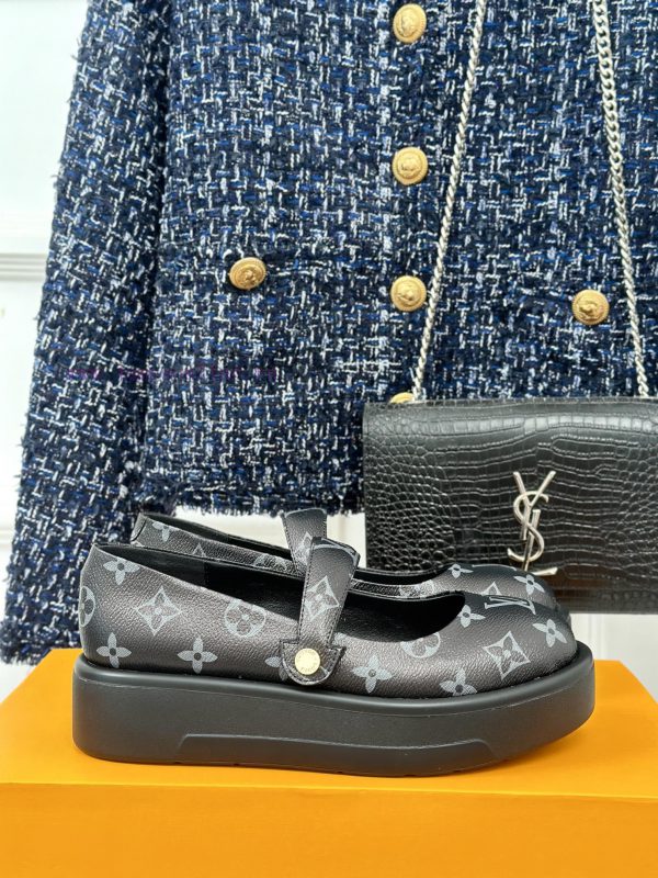 L * V Lvjia 24ss New Product Thick Bottom Old FlowerMary Jane Shoe CollectionIt's so beautifs01ud93y