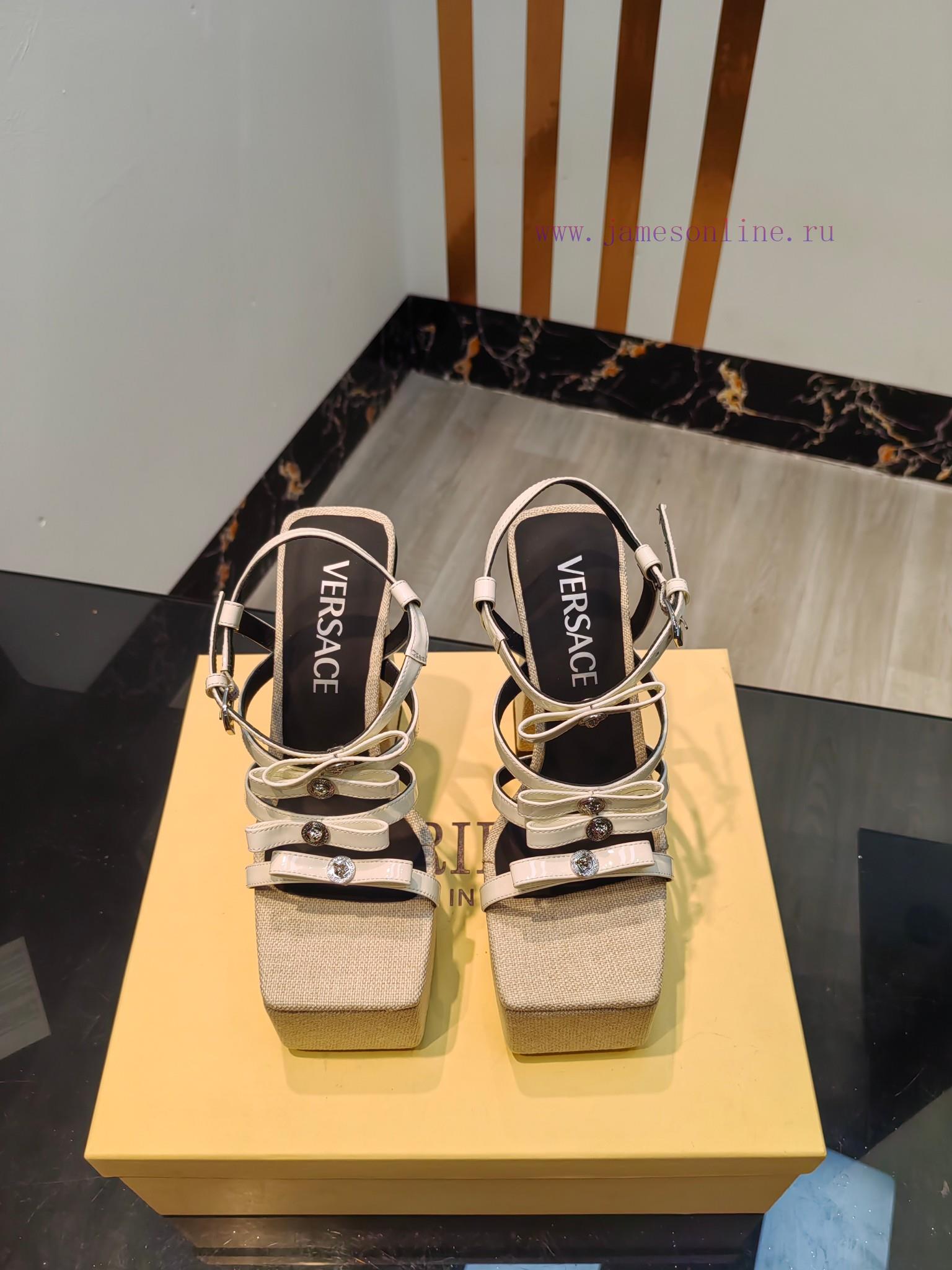 Versace Versace ????/??, Medusa bow high heels with Medusa bow decoration on the front______h9vtw4o7 - Image 2