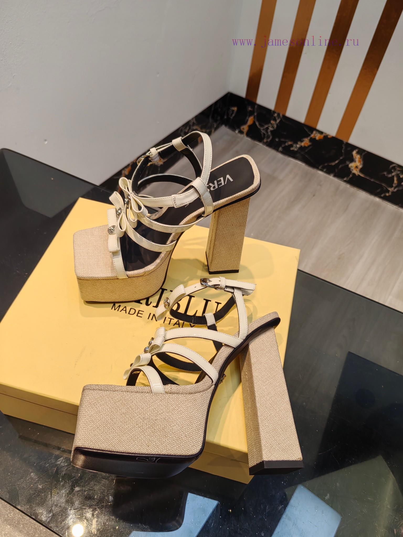 Versace Versace ????/??, Medusa bow high heels with Medusa bow decoration on the front______h9vtw4o7 - Image 5