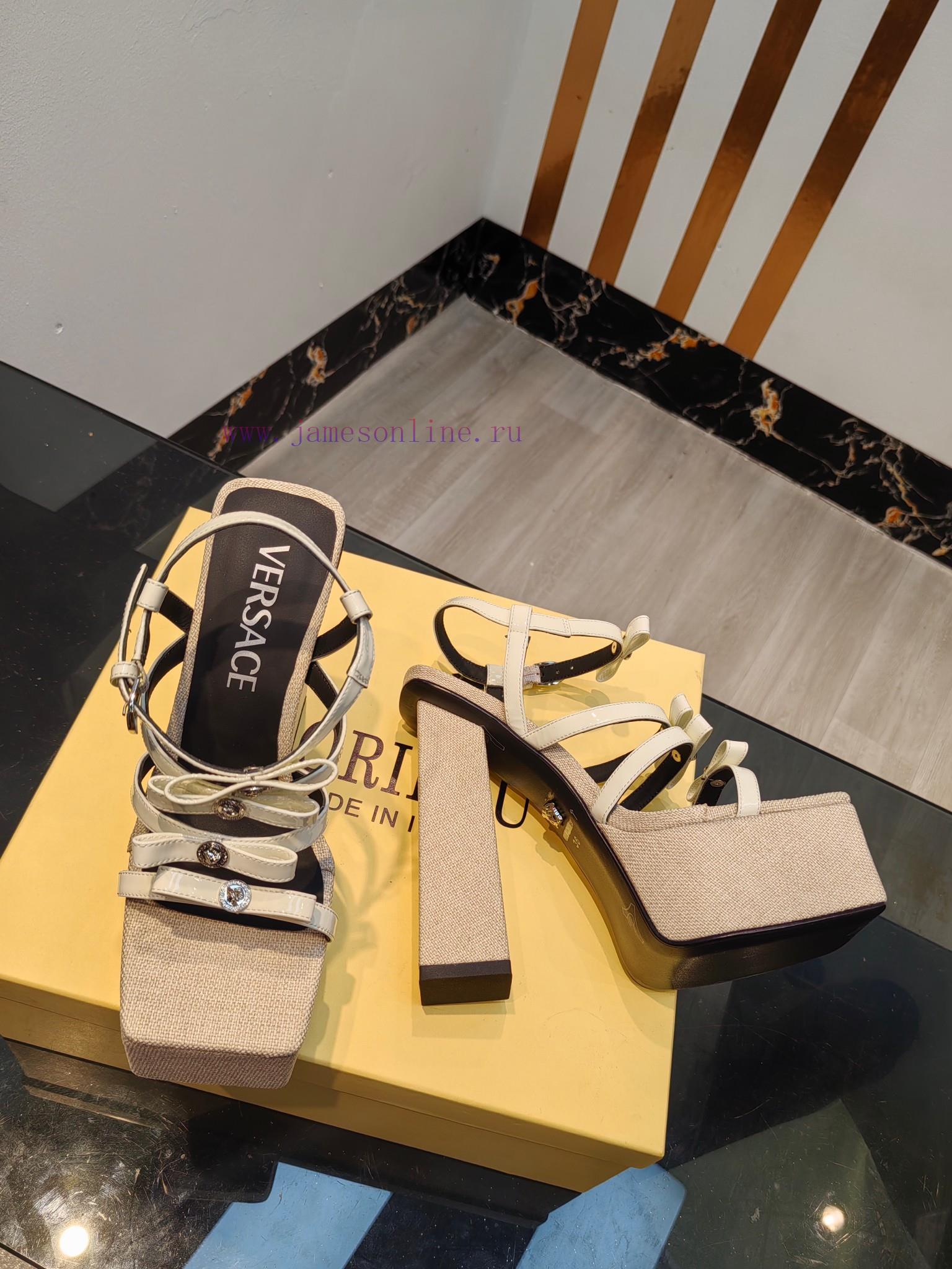 Versace Versace ????/??, Medusa bow high heels with Medusa bow decoration on the front______h9vtw4o7 - Image 7