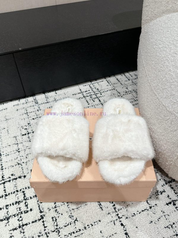 MIUMI * 24/Autumn/Winter Fury Slippers There are too many beautiful shoes in this season, thti73elzb