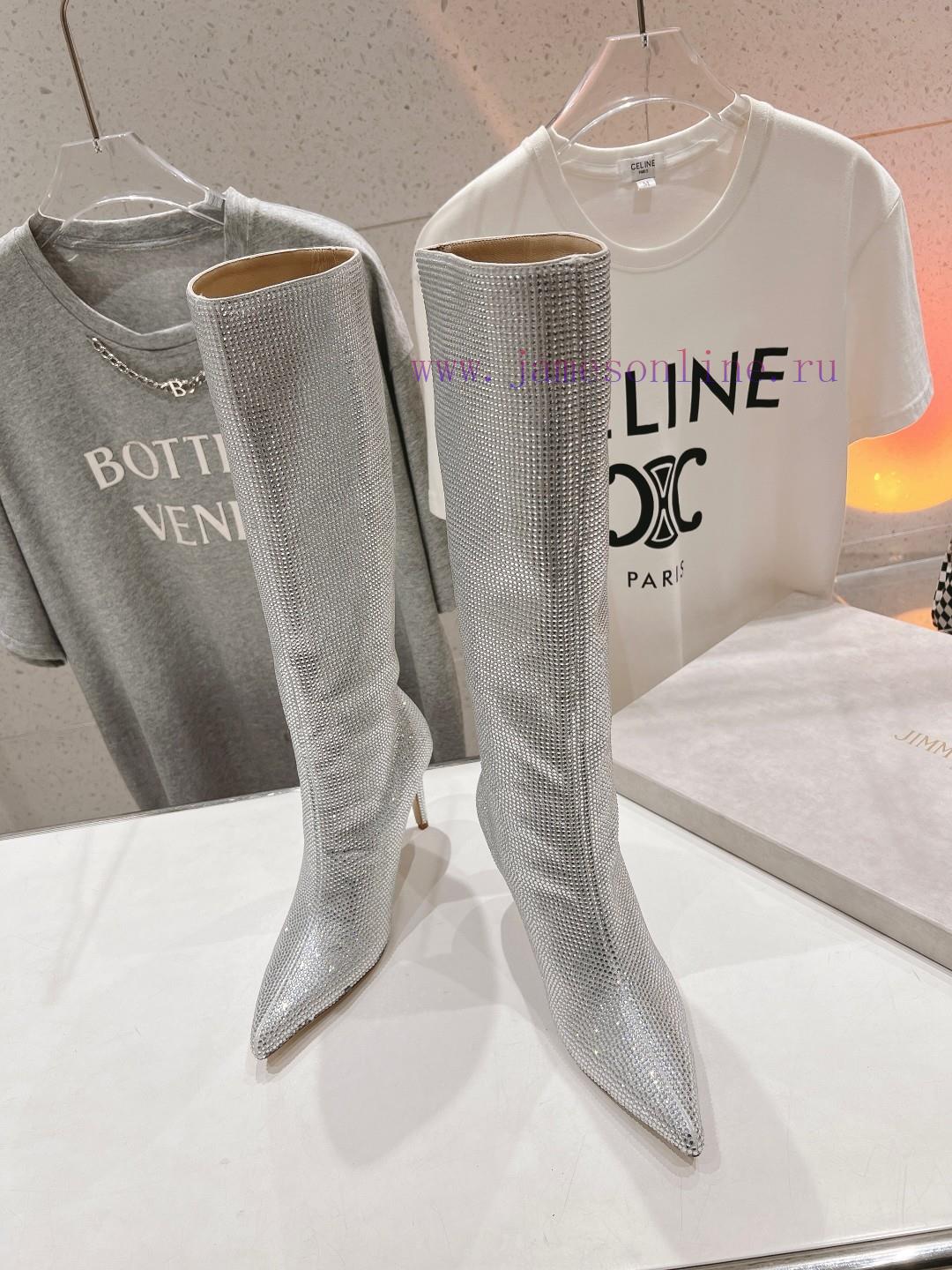 Purchasing grade JIMMY CHOO * | JC/Jimmy Zhou 2024 Autumn/Winter New Diamond Pointed High Hegmqc7xnv