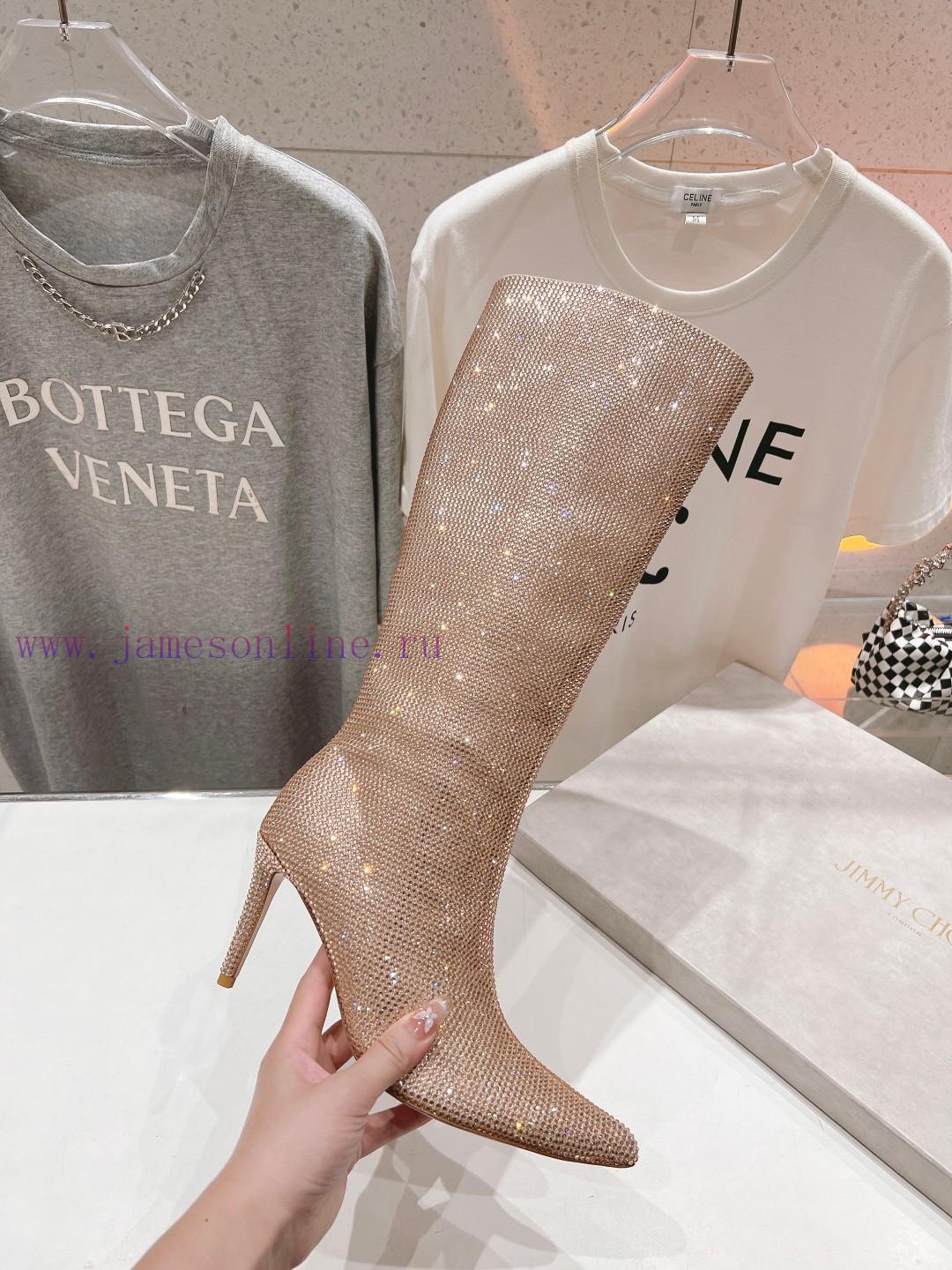 Purchasing JIMMY CHOO * | JC/Jimmy Zhou 2024 Autumn/Winter New Diamond Pointed High Heels Boskdnydbb - Image 7