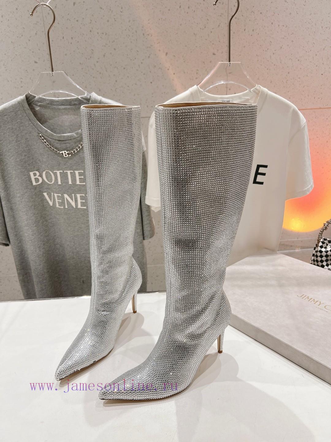 Purchasing grade JIMMY CHOO * | JC/Jimmy Zhou 2024 Autumn/Winter New Diamond Pointed High Hegmqc7xnv - Image 4