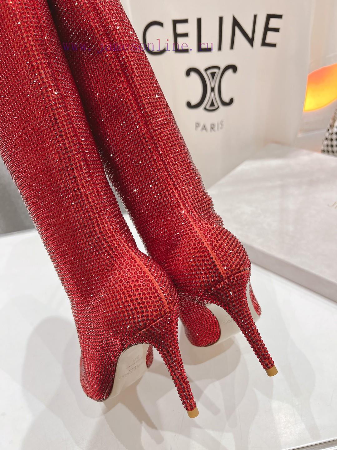 Purchasing grade JIMMY CHOO * | JC/Jimmy Zhou 2024 Autumn/Winter New Diamond Pointed High He2ws4rv67 - Image 9