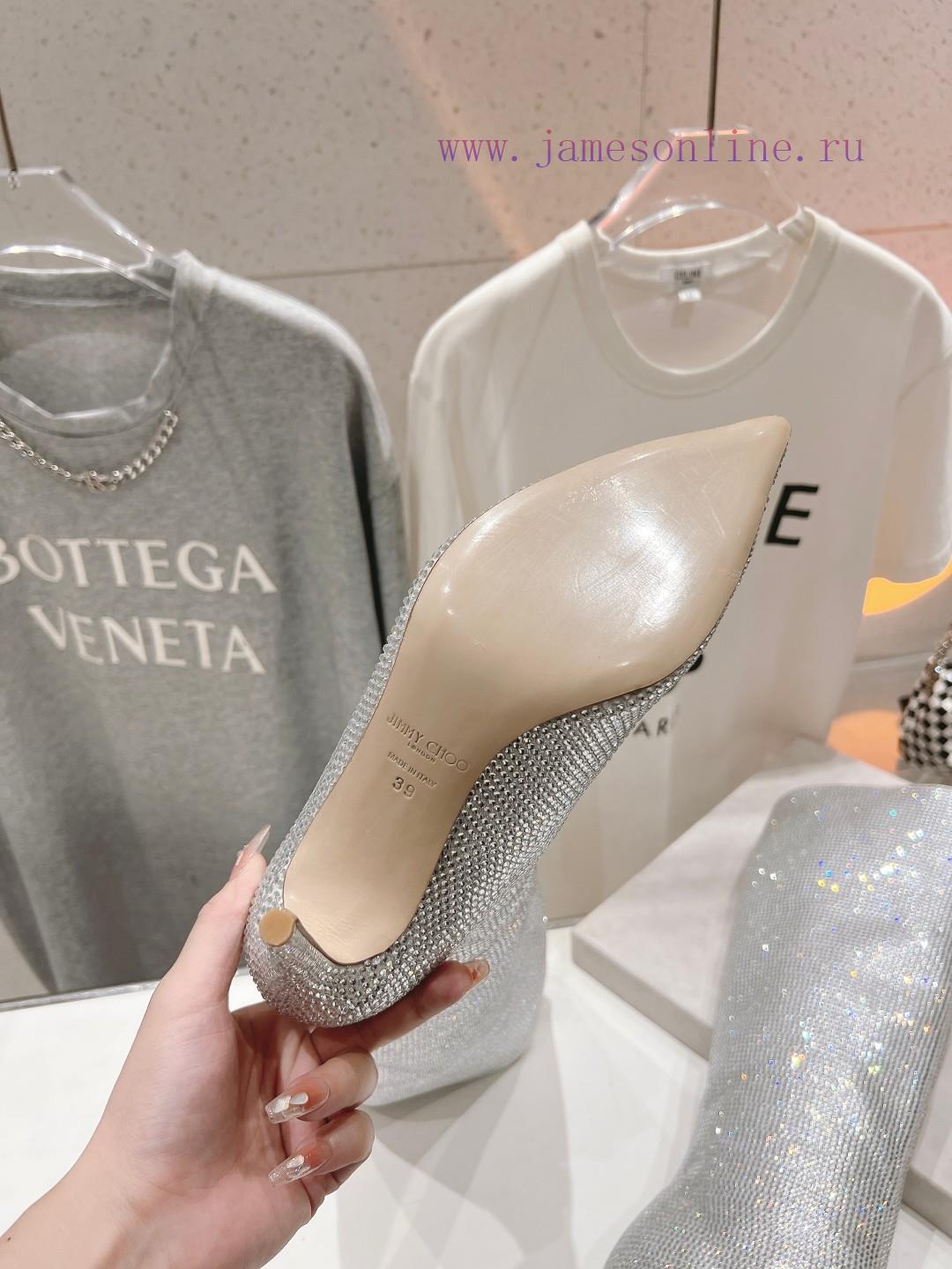 Purchasing grade JIMMY CHOO * | JC/Jimmy Zhou 2024 Autumn/Winter New Diamond Pointed High Hegmqc7xnv - Image 10