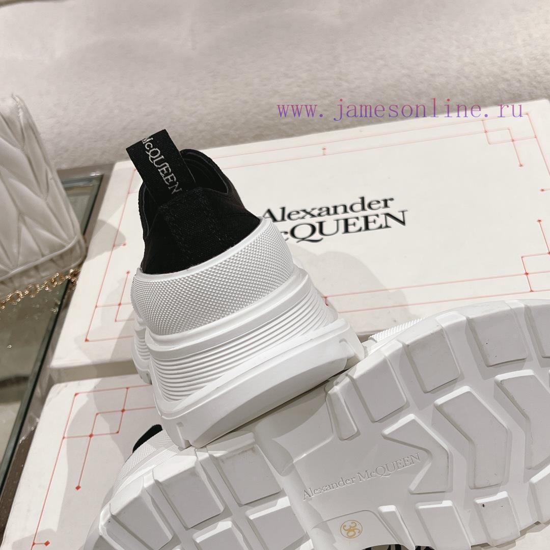 Top qualityMcq * McQueen 2023 new front zipper thick soled shoesBeef Noodle Sheep IP Bottom n6lnqgqs - Image 10