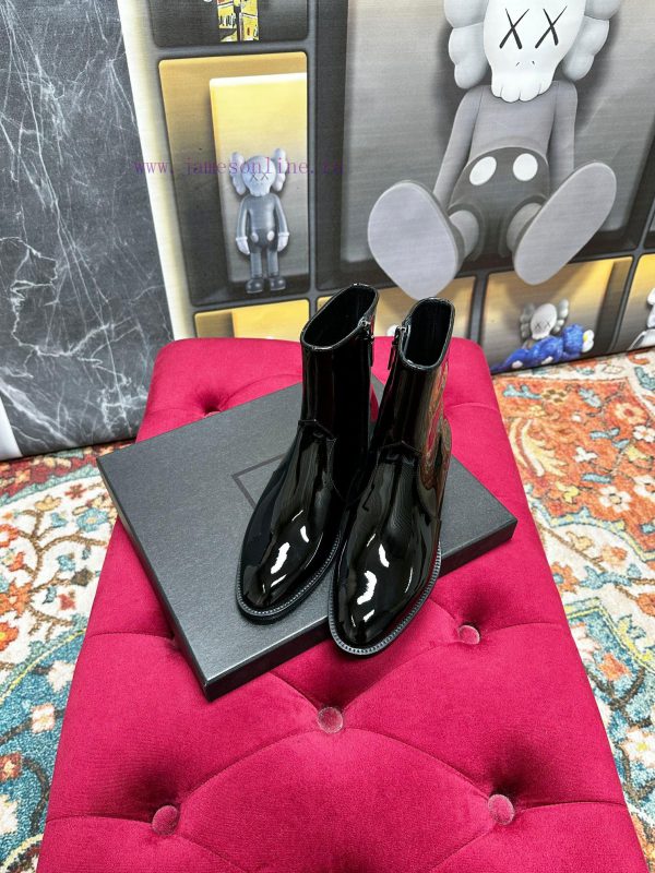 ️——Saint Laurent YSL One Belt Sleeve Short Boots Martin Boot SeriesTop tier fashion show serudw1os97