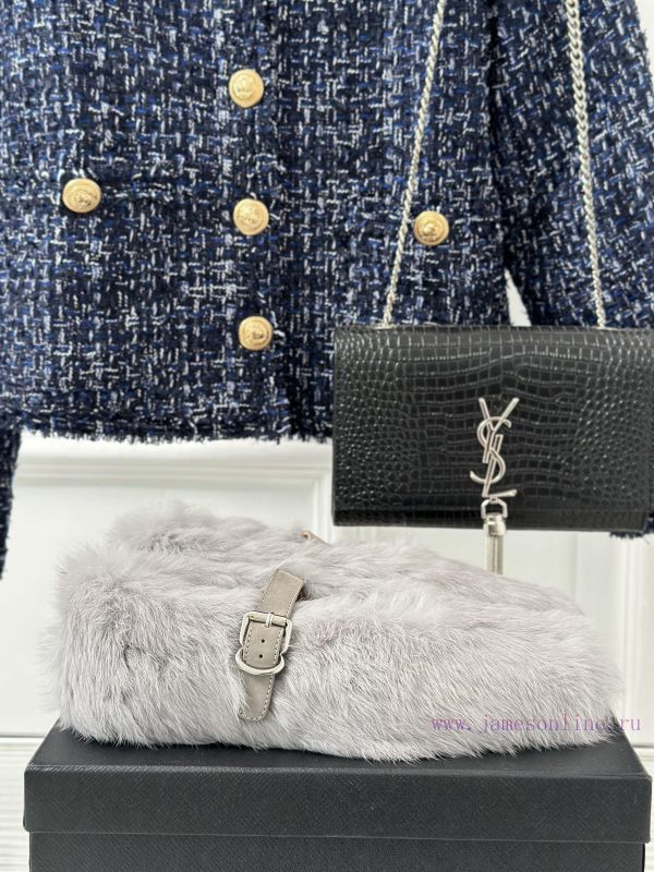 AlAIA | Alaia 23S New Retro ProductOne lined Mary Jane shoes, hairy shoesFull of girlish styuu53bm0g