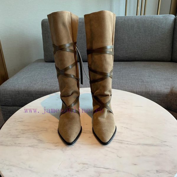 ISABEL MARANT strap boots are here for summer wear. A pair of legendary retro boot strap desx7a3denx
