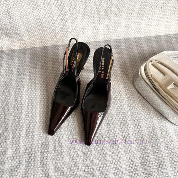 'SAINT LAUREN *' brand new high heels for fashion shows, with a new shoe design and Saint La6fclpyt4