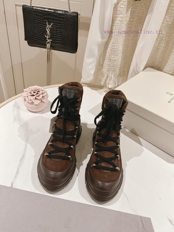 The 2023 Brunello Cucinelli short boots from "The Highest Quality in the Market" are inspiremwx50wmb