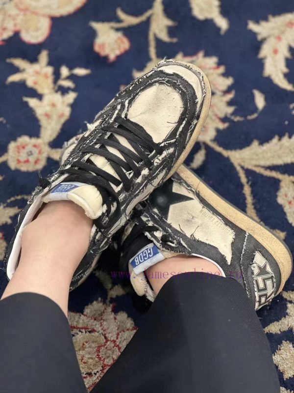 Long term production of goodsDenim couple's style, cowhide GGDB small dirty shoes, two tone 9695qcyd