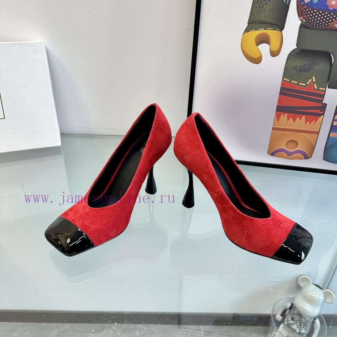 ???????Balmain ?????? Square headed wine glasses, custom-made shoesThis colored leather wineoui9rytp - Image 4