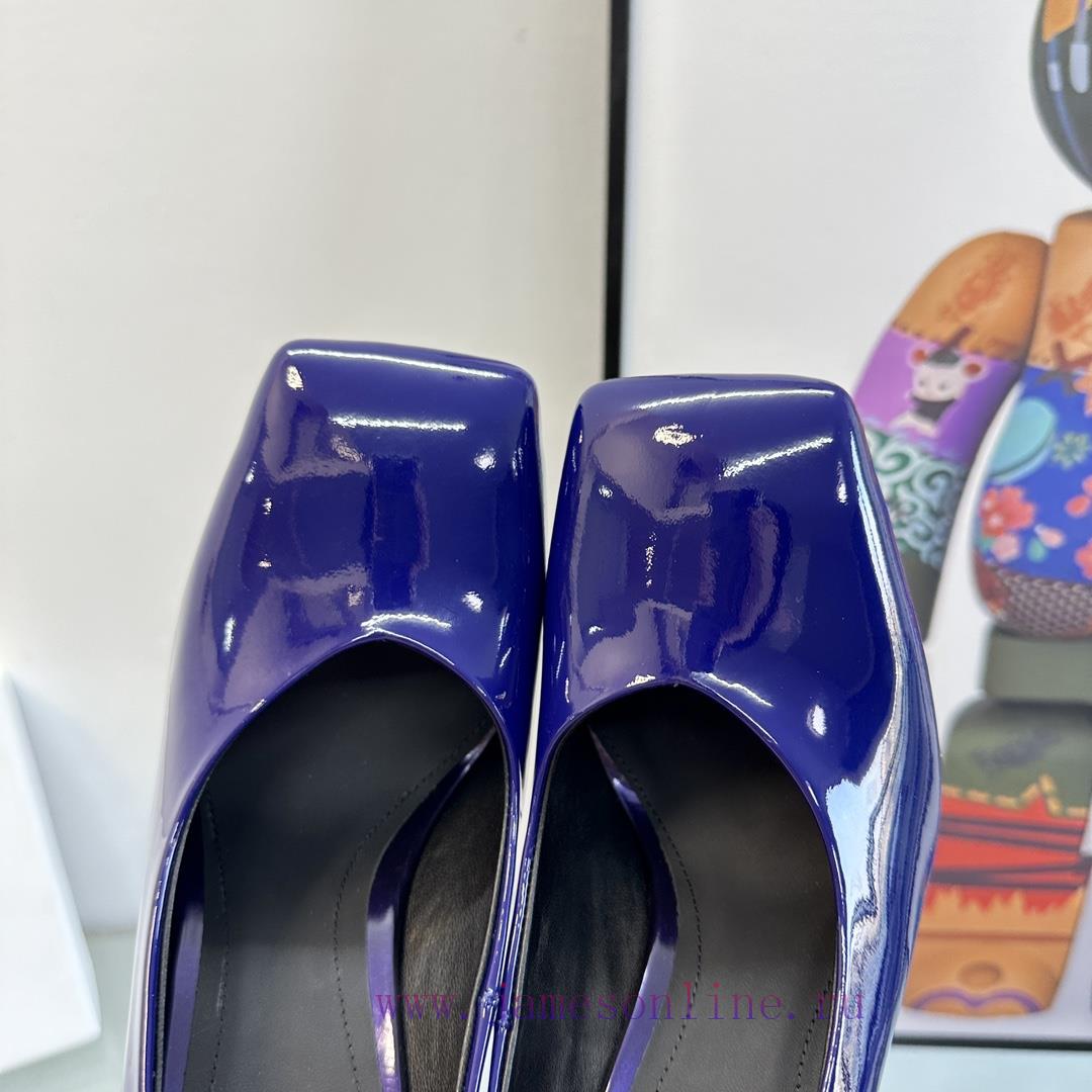 ???????Balmain ?????? Square headed wine glasses, custom-made shoesThis colored leather wineir9shwom - Image 6