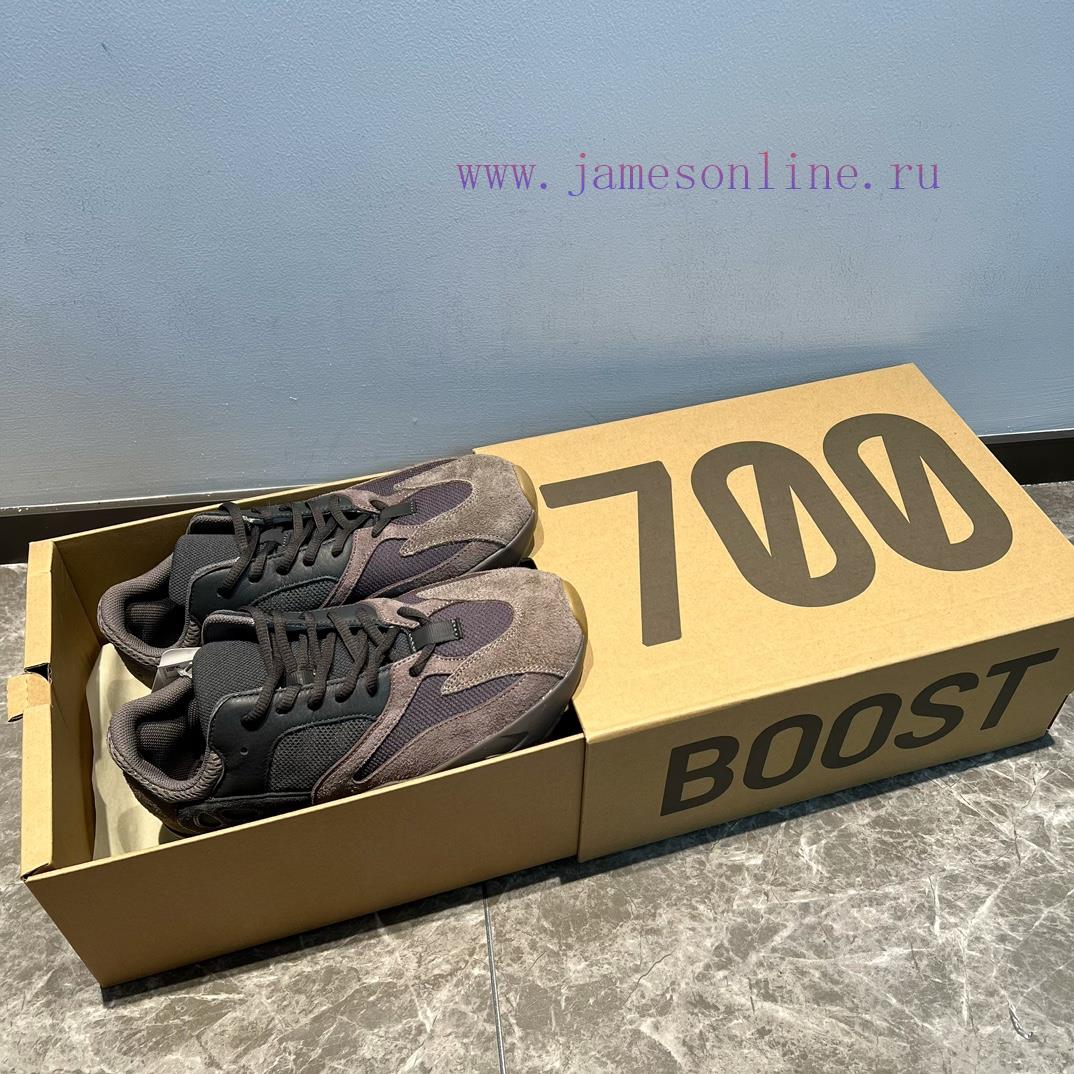The top tier adidas originals Yeezy Boost 700, black brown "Mauve". The adidas Yeezy Boost Rnudf98bt - Image 3