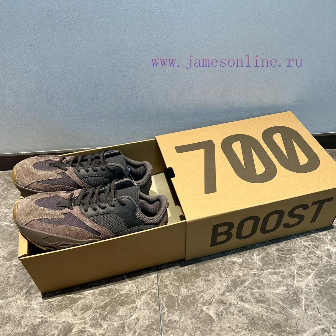 The top tier adidas originals Yeezy Boost 700, black brown "Mauve". The adidas Yeezy Boost Rnudf98bt - Image 4