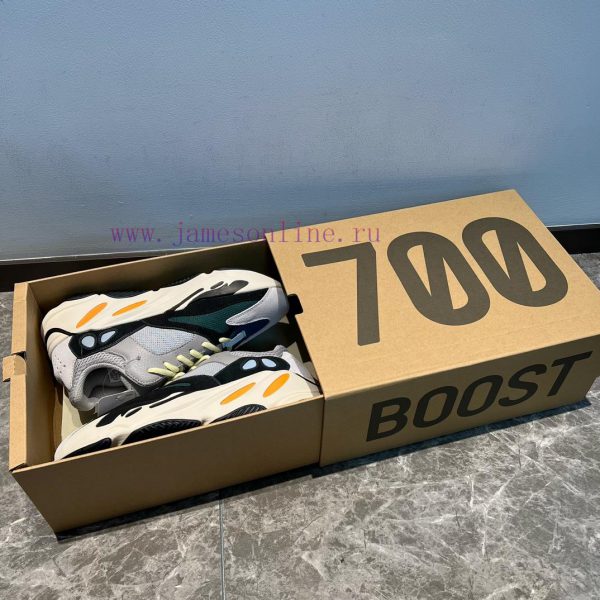 Top Adidas Origins Yeezy Boost 700 Grey White Black "Wave Runner" ️ Wearing Pure Grey Chalk ticc76vn