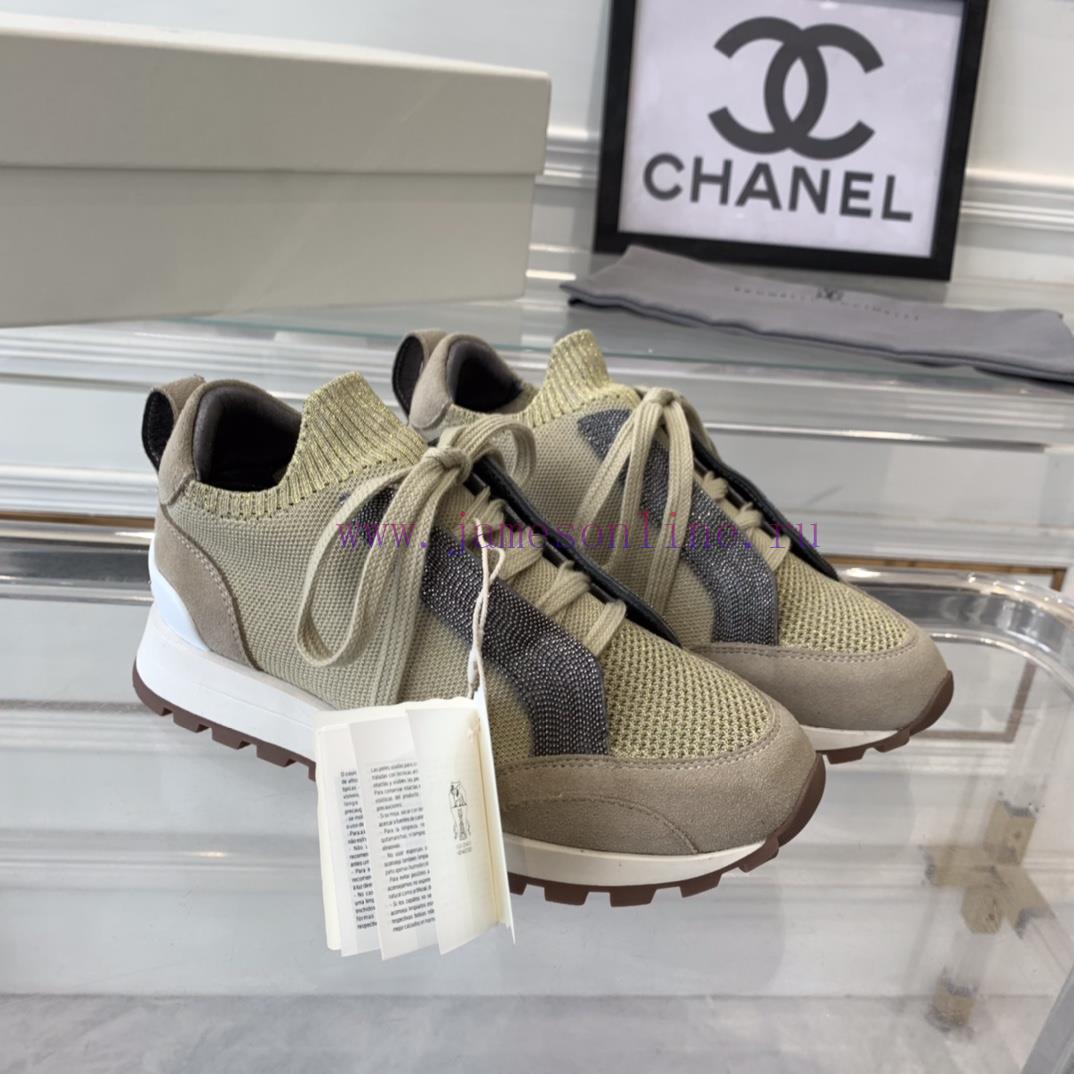 Brunello Cucinelli's new casual shoes are top-notch, genuine, and extremely popular. You can6df1vzx3 - Image 4