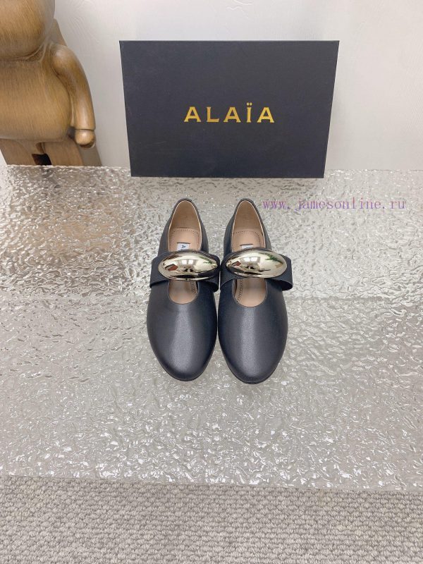 ALAIA 24SS French Fairy Ballet Flat Dancing ShoesAzzedine Alaia is the last craftsman in theen7tselo