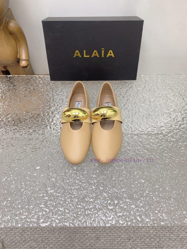 ALAIA 24SS French Fairy Ballet Flat Dancing ShoesAzzedine Alaia is the last craftsman in therhbuir36
