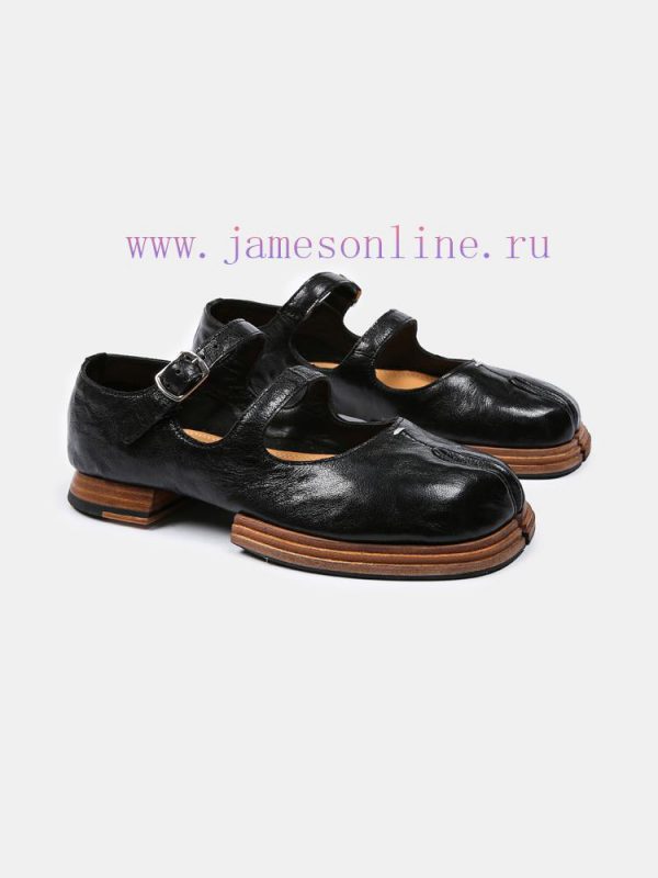 Star Shoemaker 24 Early Spring iFashion Seasonal New Product Retro Washed Split Toe Single Sk4voql1c
