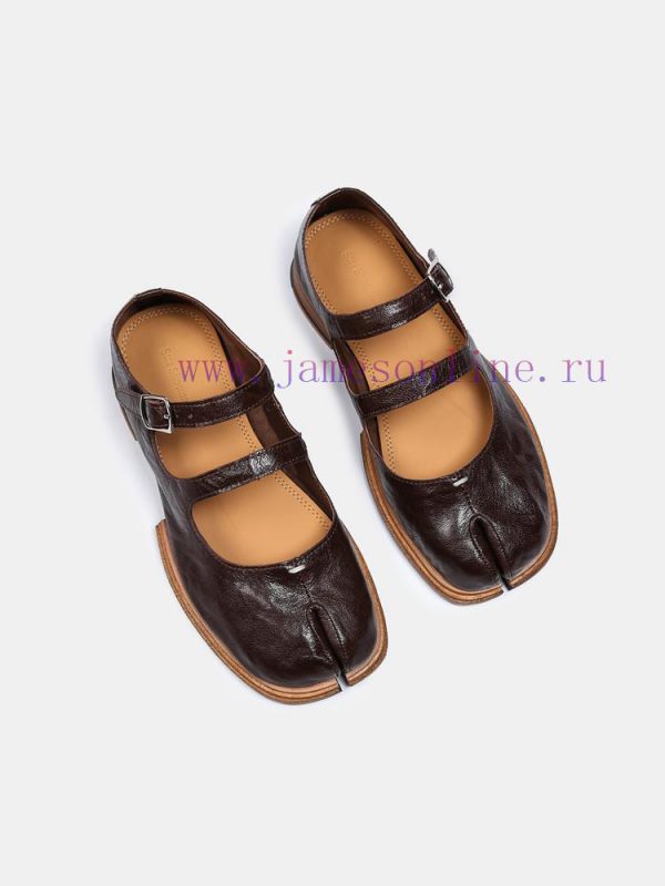 Star Shoemaker 24 Early Spring iFashion Seasonal New Product Retro Washed Split Toe Single S2casfaxk